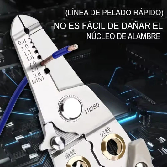 Alicate Multifuncional de Acero 6 en 1 – La Herramienta que No Puede Faltar en Tu Caja