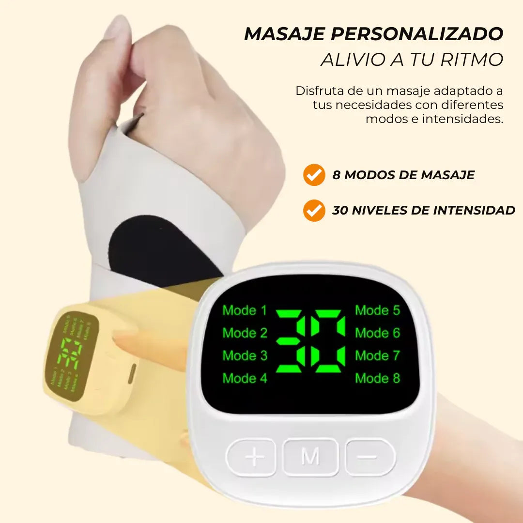 🩺 Alivura™ - Masajeador EMS Inteligente Terapéutico para Mano y Muñeca - HOUSKYCHILE