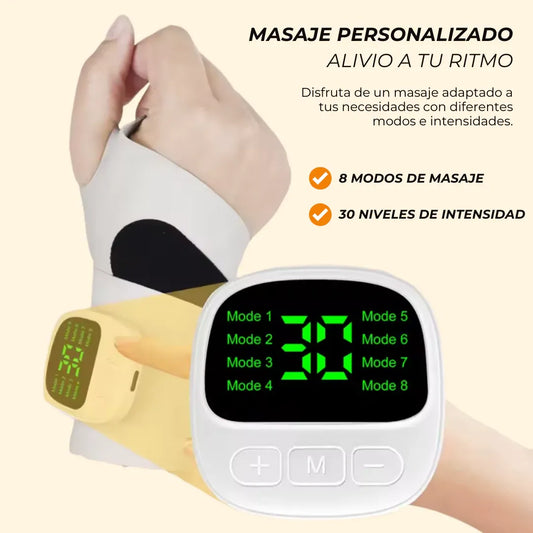 🩺 Alivura™ - Masajeador EMS Inteligente Terapéutico para Mano y Muñeca - HOUSKYCHILE