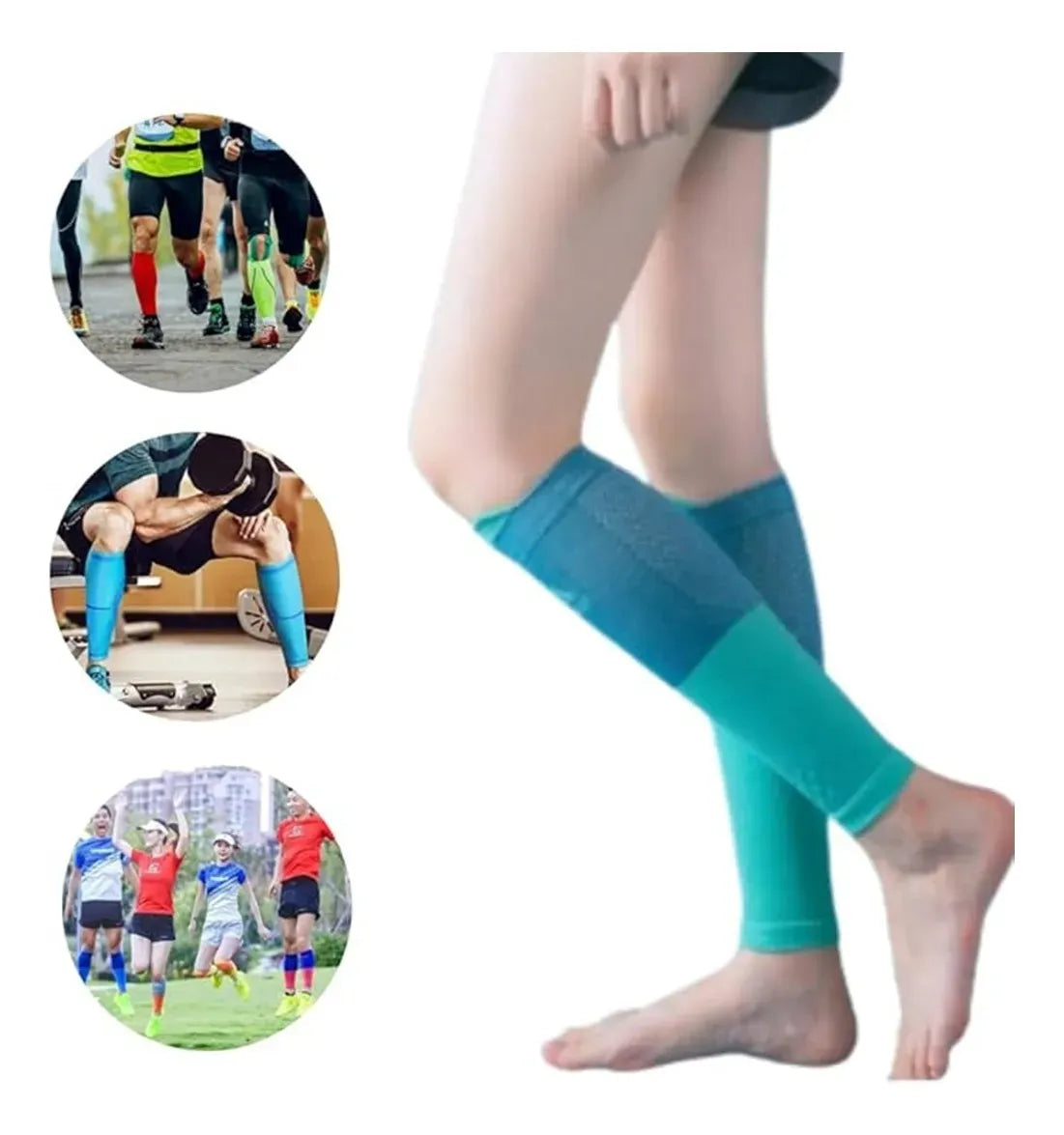 ⭐ Pack Anti Fatiga Premium - Compresión de pantorrillas – Plantillas – Corrector de postura