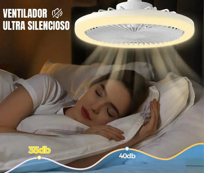 VENTILUX PRO - LÁMPARA VENTILADOR PRO 3 EN 1 - HOUSKYCHILE