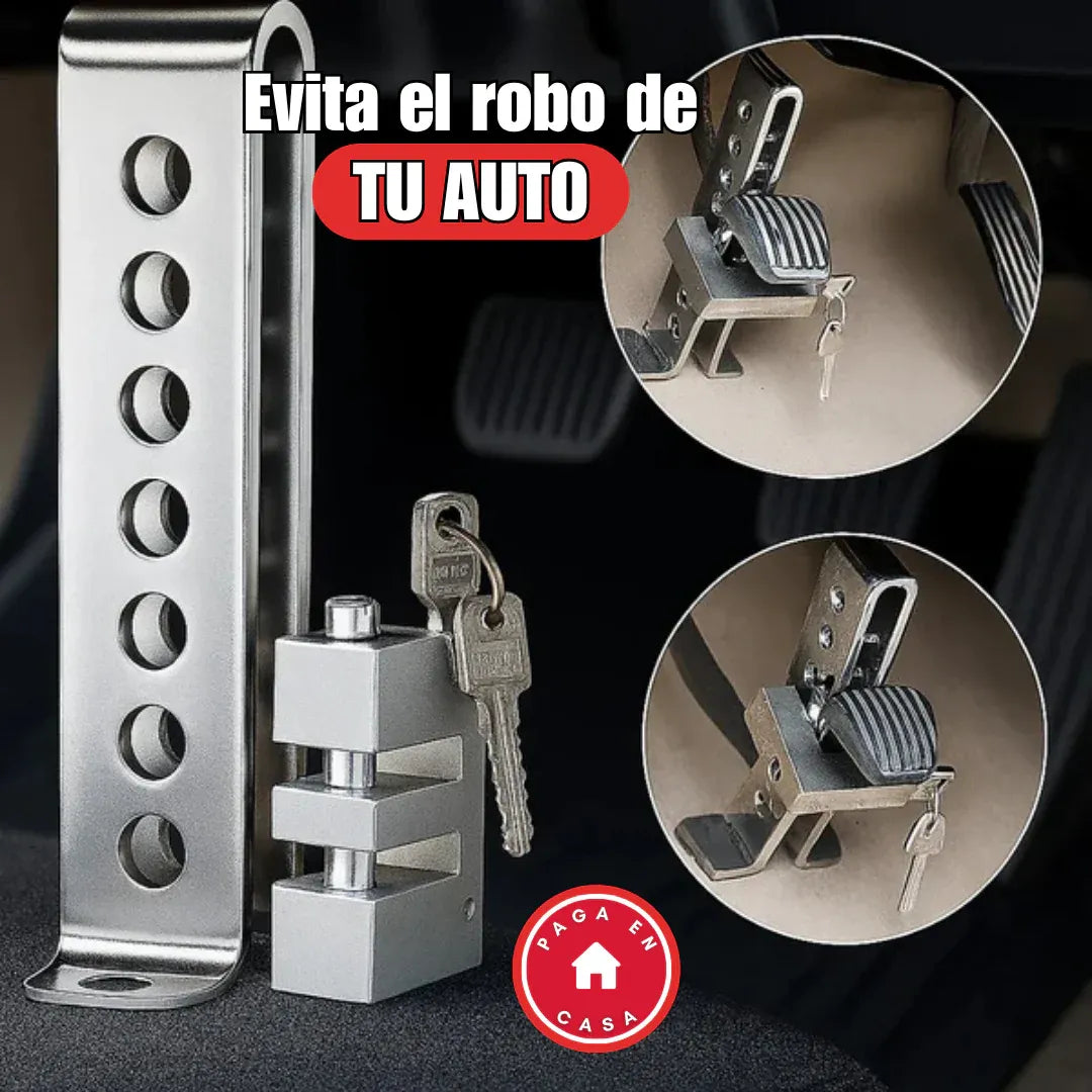 Pedal Lock™ | Candado Premium💎 antirrobo para el pedal de tu vehículo