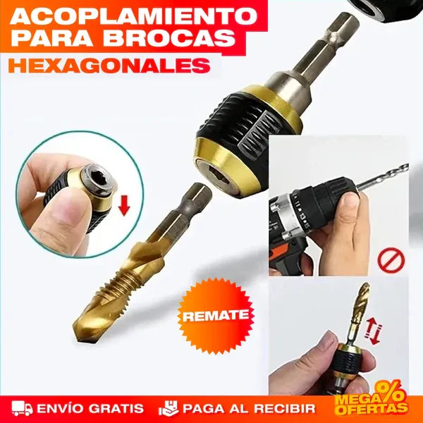 2X1 Adaptador Cambio de Brocas