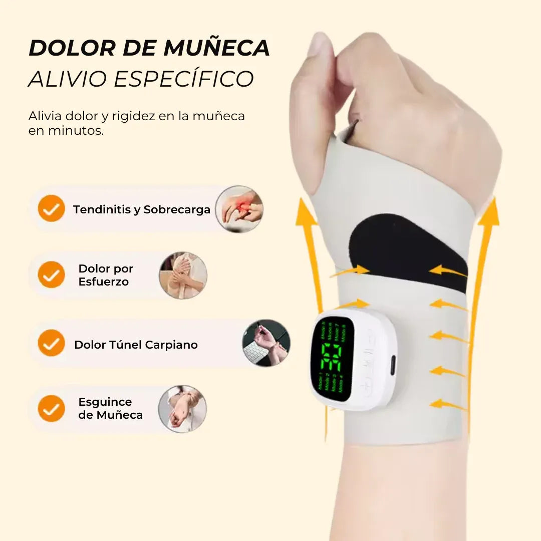 🩺 Alivura™ - Masajeador EMS Inteligente Terapéutico para Mano y Muñeca - HOUSKYCHILE