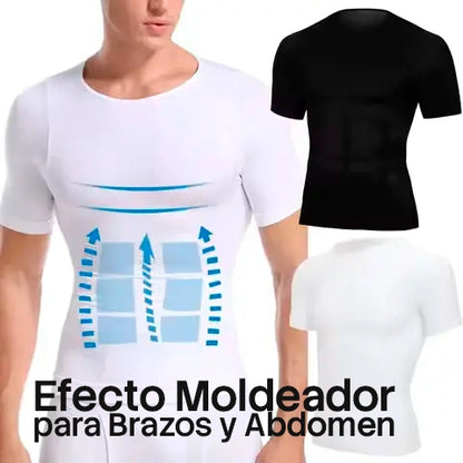 AlphaPulse™ | Polera de Compresión Manga Corta para Hombre
