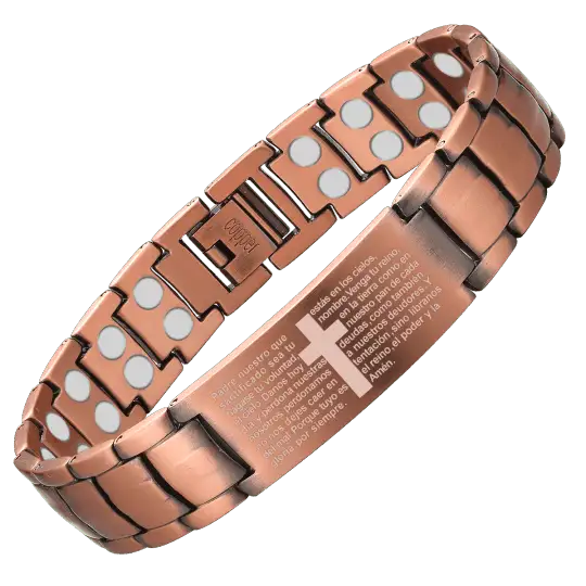 RUDHAL : PULSERA MAGNETICA DE COBRE - HOUSKYCHILE