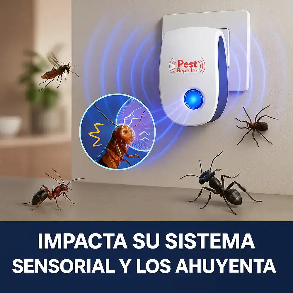 Repelente Antiplagas Ultrasonico: Ultimas Unidades 3X1 - HOUSKYCHILE