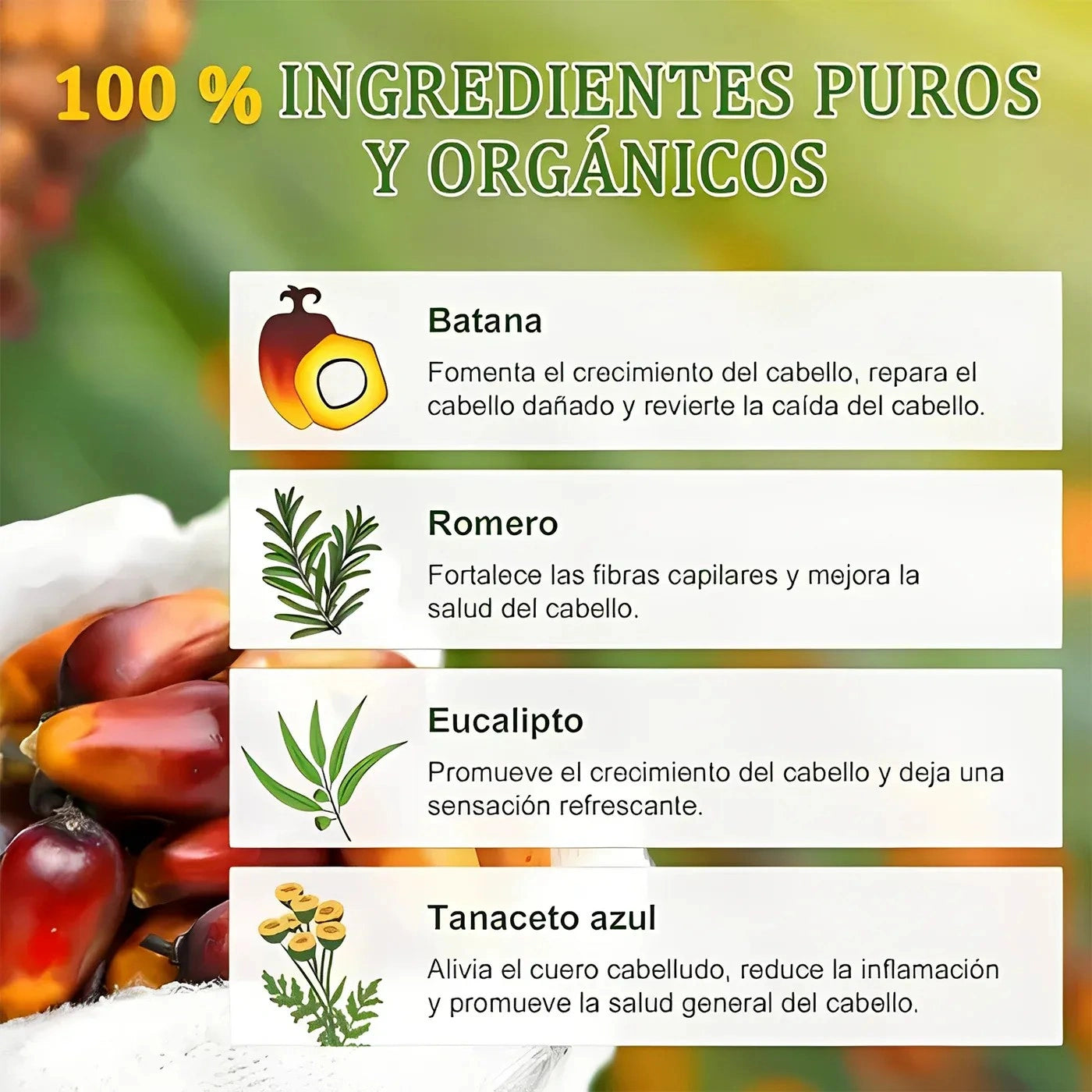 Aceite de Batana 100 % Puro – Crecimiento, Nutrición y Brillo Natural para tu Cabello ✨ - HOUSKYCHILE