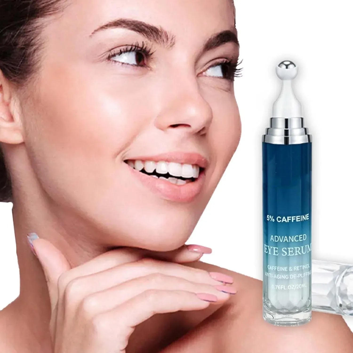 Eye™ - Sérum Coreano contorno de Ojos con Cafeína 5% – Antiedad, Reduce Ojeras - HOUSKYCHILE