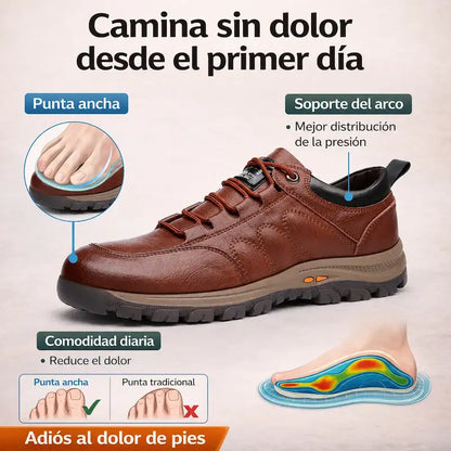 CONFORTEK  | Zapato Ortopédico para Hombre