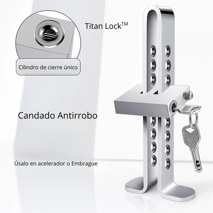 Pedal Lock™ | Candado Premium💎 antirrobo para el pedal de tu vehículo