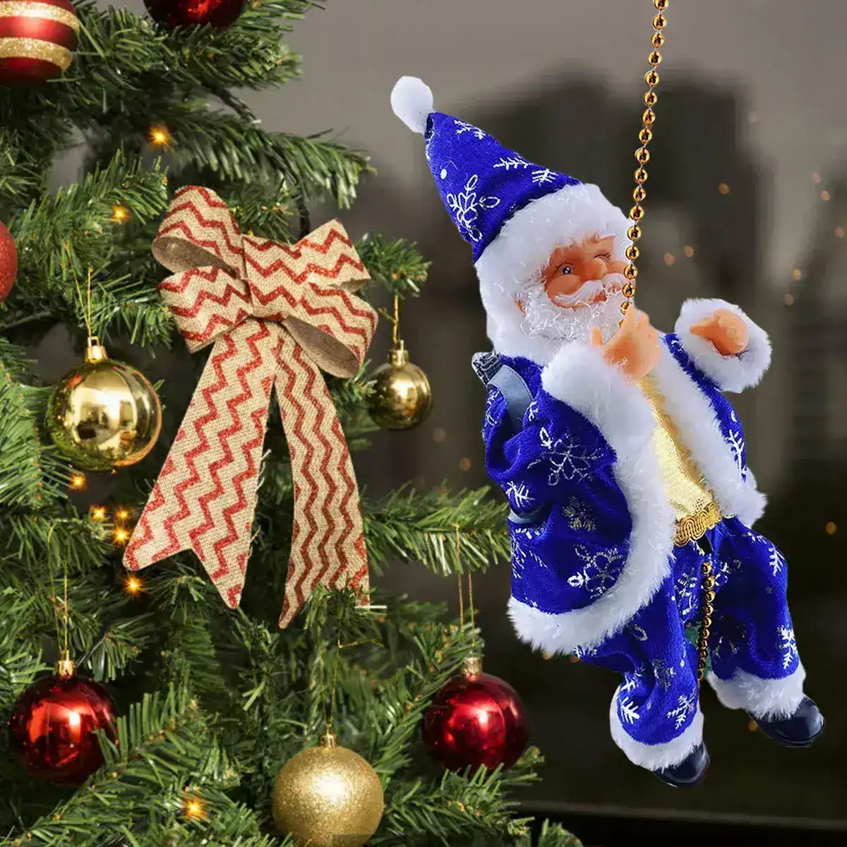 🎄 ¡Viejito Pascuero Escalador 2x1! – La decoración más mágica de esta Navidad 🎅 - HOUSKYCHILE