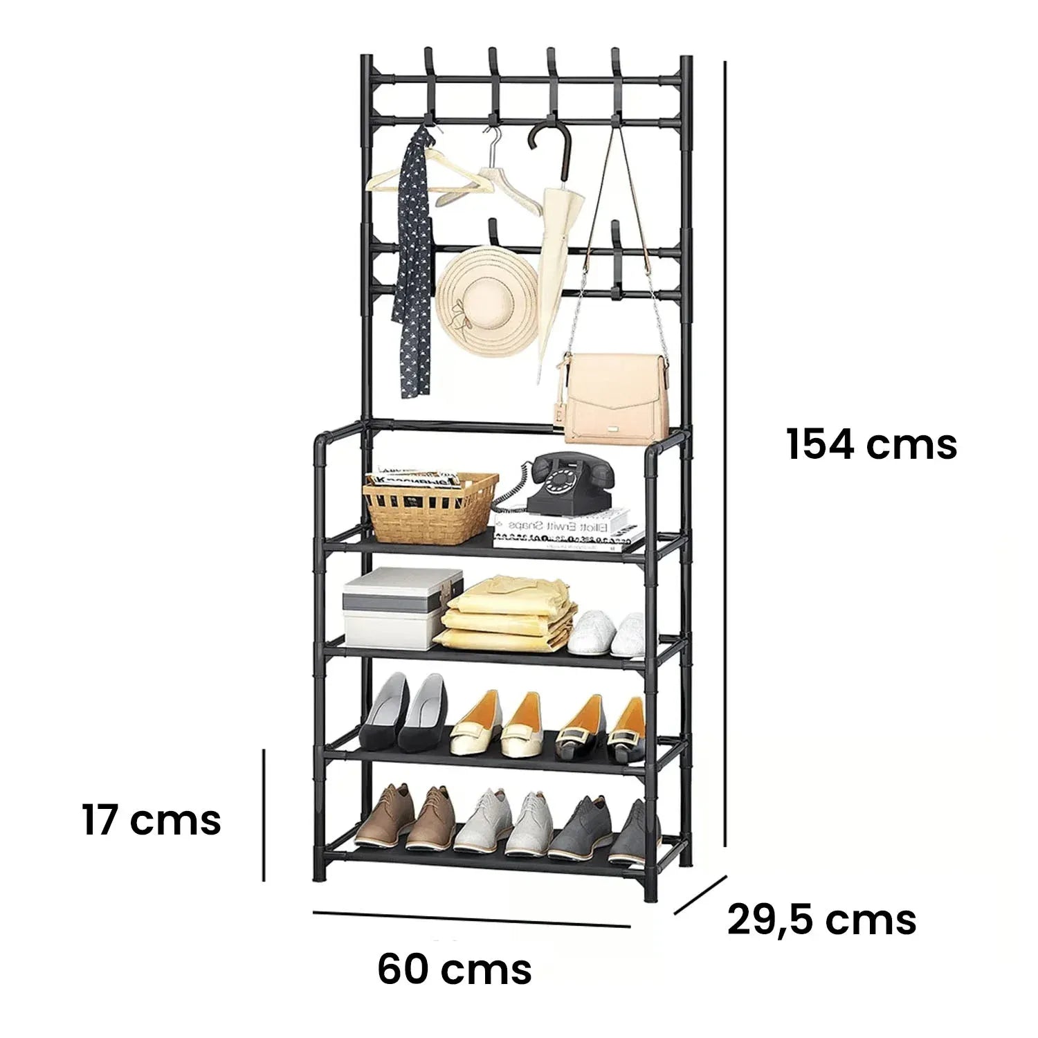 Ornix™ - Perchero Zapatero Multiuso - HOUSKYCHILE