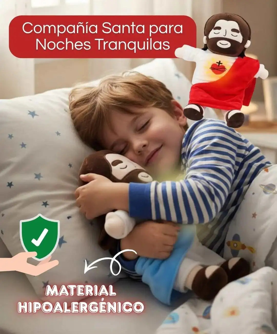 Peluche de Jesús Respira Contigo