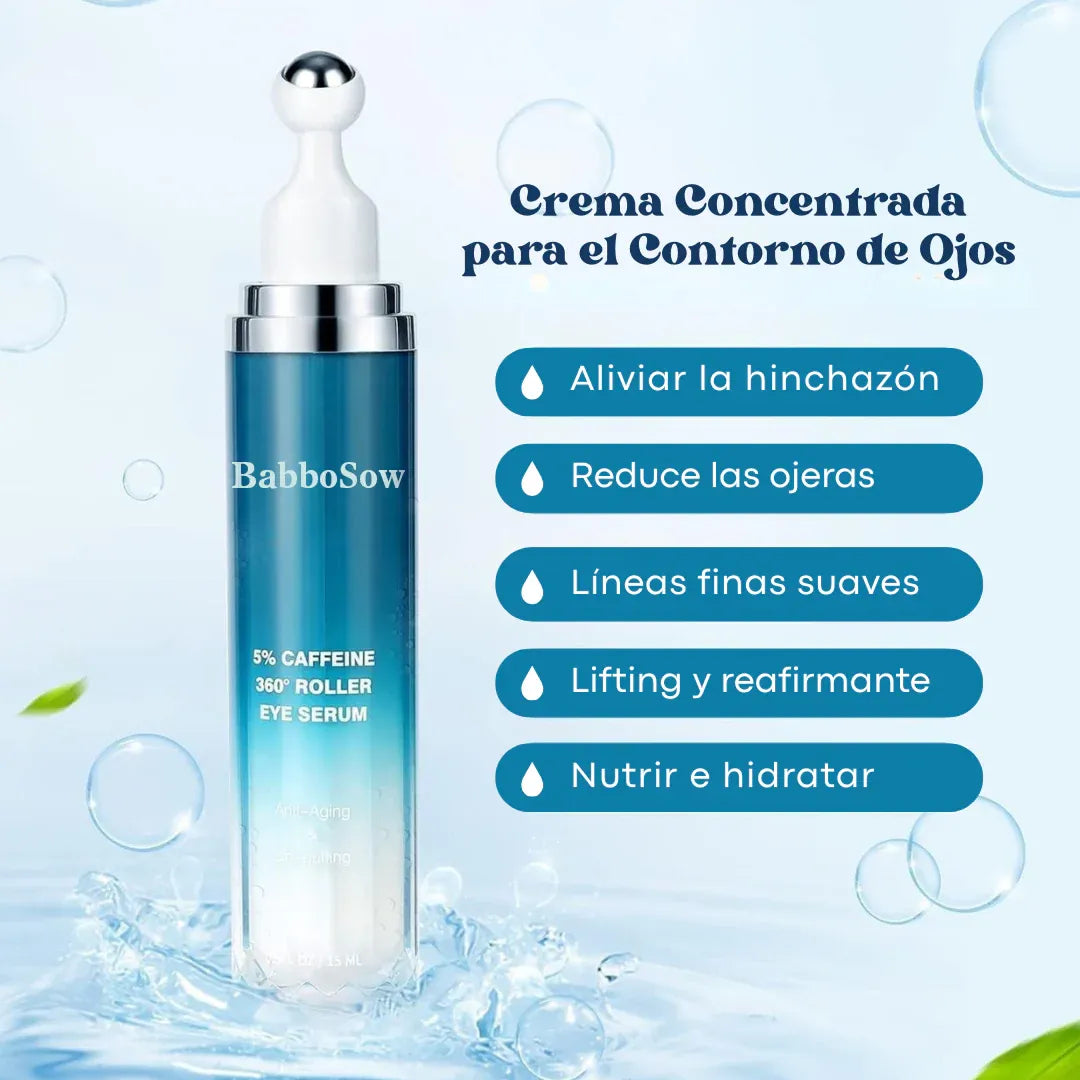 Eye™ - Sérum Coreano contorno de Ojos con Cafeína 5% – Antiedad, Reduce Ojeras - HOUSKYCHILE