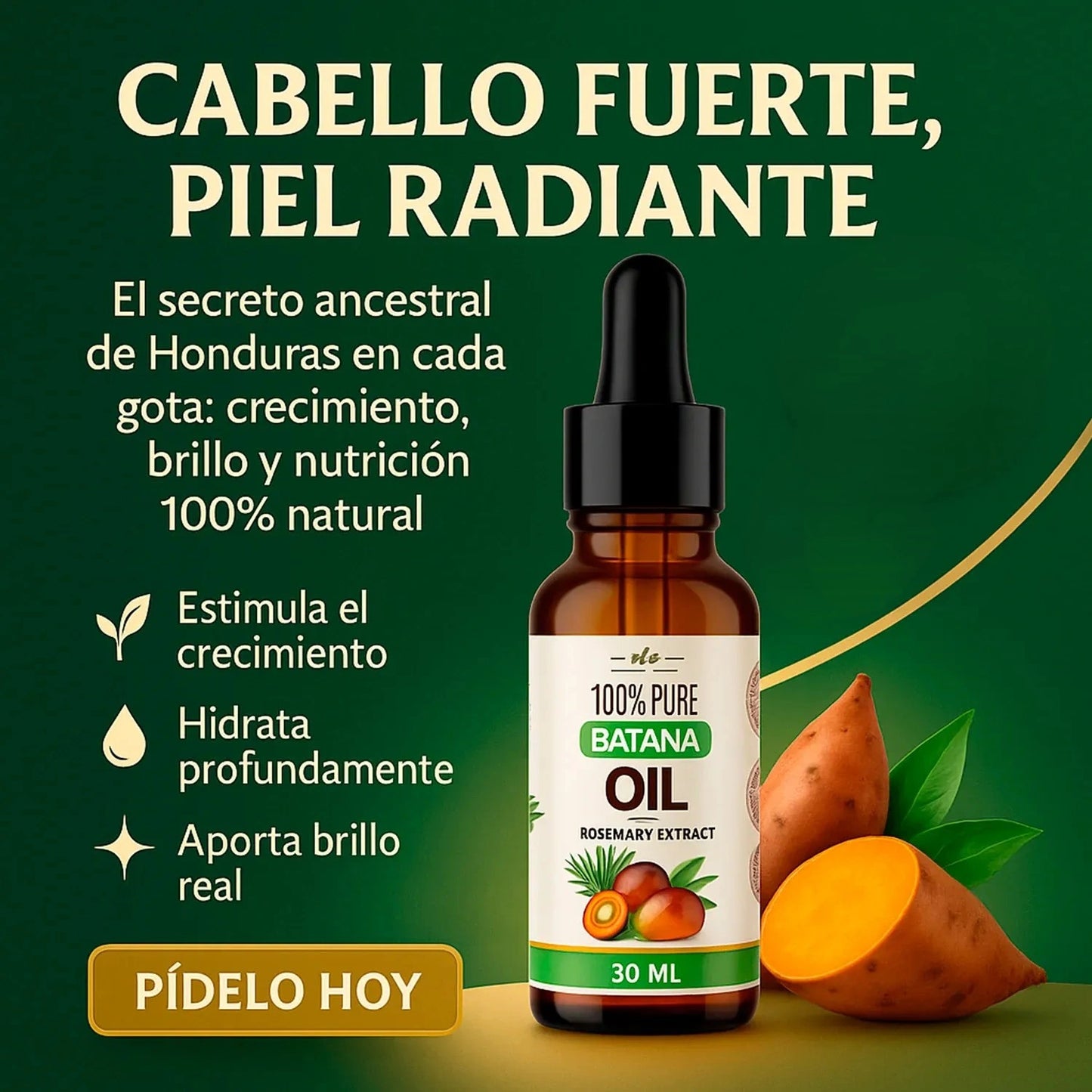 Aceite de Batana 100 % Puro – Crecimiento, Nutrición y Brillo Natural para tu Cabello ✨ - HOUSKYCHILE