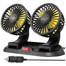 🚗 Ventilador Doble para Auto 360° – Aire fresco y comodidad en cada viaje - HOUSKYCHILE