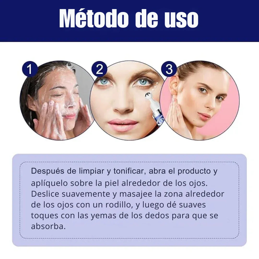 Eye™ - Sérum Coreano contorno de Ojos con Cafeína 5% – Antiedad, Reduce Ojeras - HOUSKYCHILE
