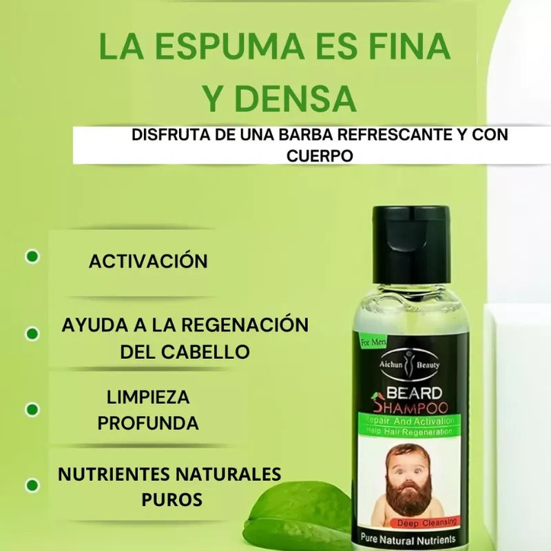 Kit para Barba 3 en 1: Crece, Moldea y Cuida Tu Estilo - HOUSKYCHILE