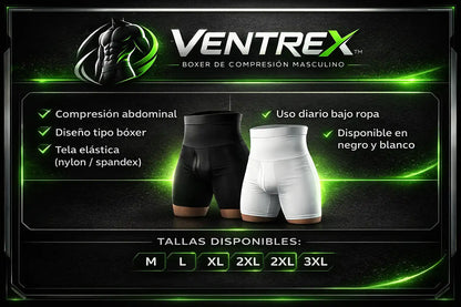 Ventrex™ Boxer de Compresión Masculino - HOUSKYCHILE