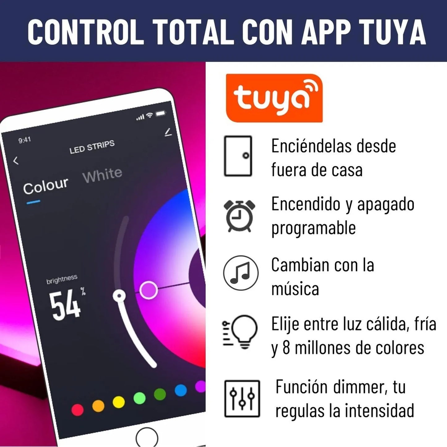 Pack Hogar Inteligente – Mini Cámara Espía 1080p con Visión Nocturna + Ampolleta LED WiFi RGB Maxwell E27 - HOUSKYCHILE